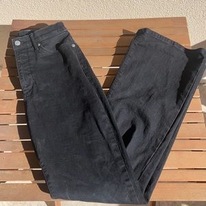 Banana Republic- Curvy Slim Flare- Black Jeans
